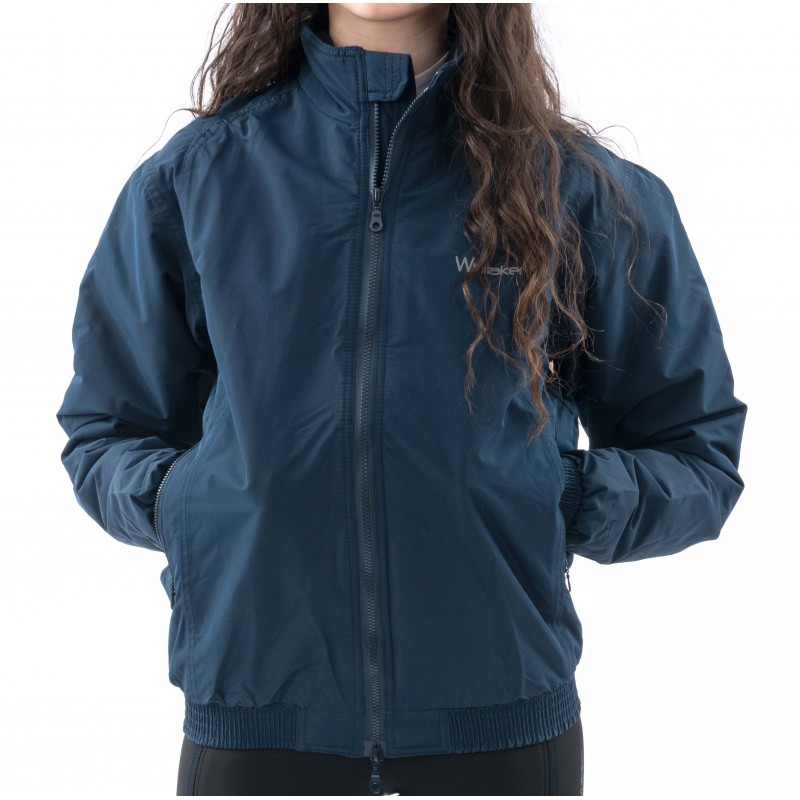 OW154W Rastrick Reflective Padded Unisex Smug Jacket in Navy